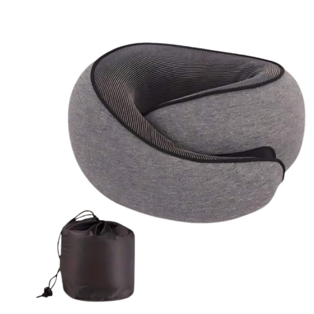 Travel Neck Pillow  With Carry Bag